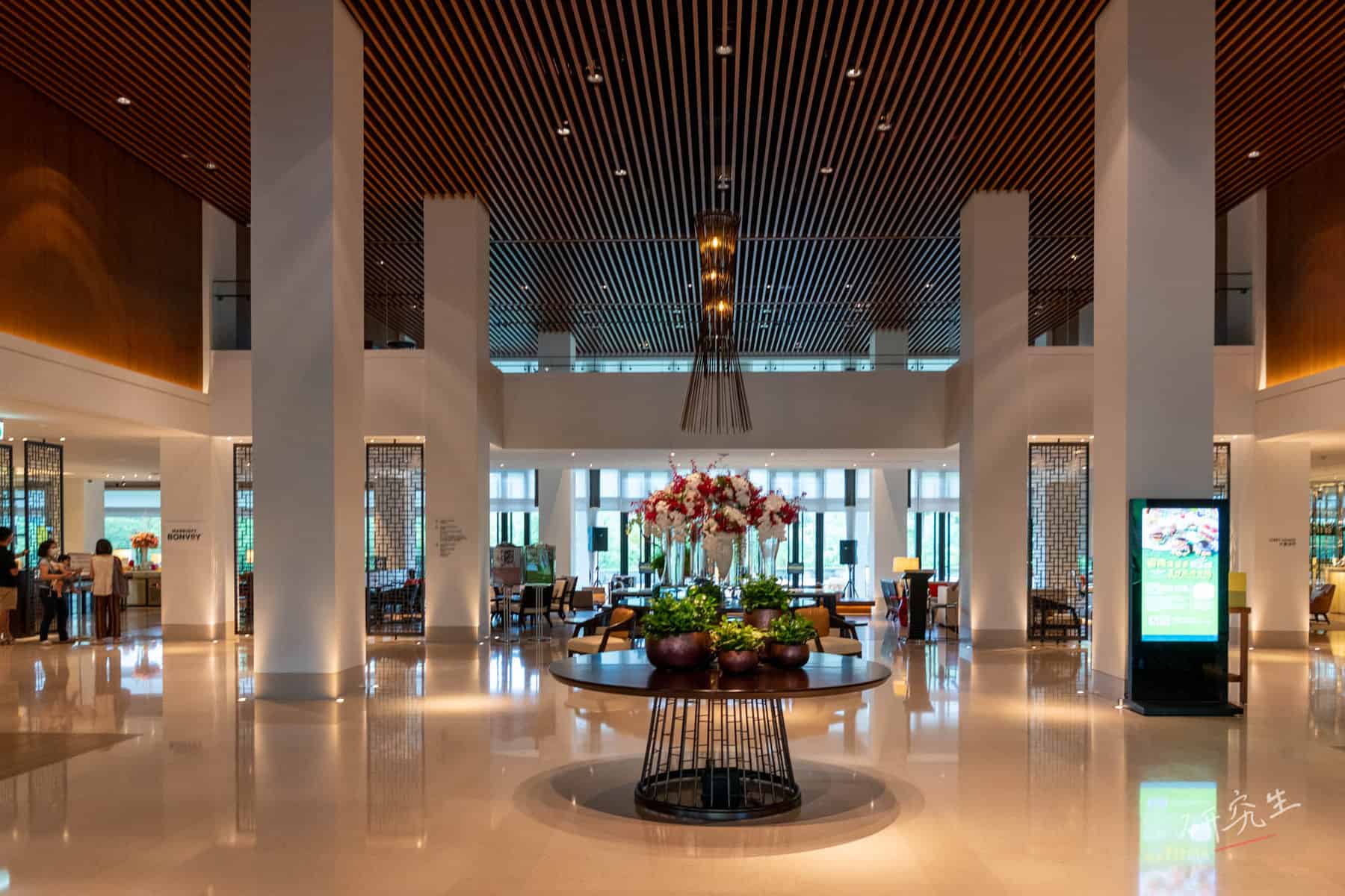 一進門的空間，好 Westin 啊｜大溪威斯汀 (Westin Tashee)