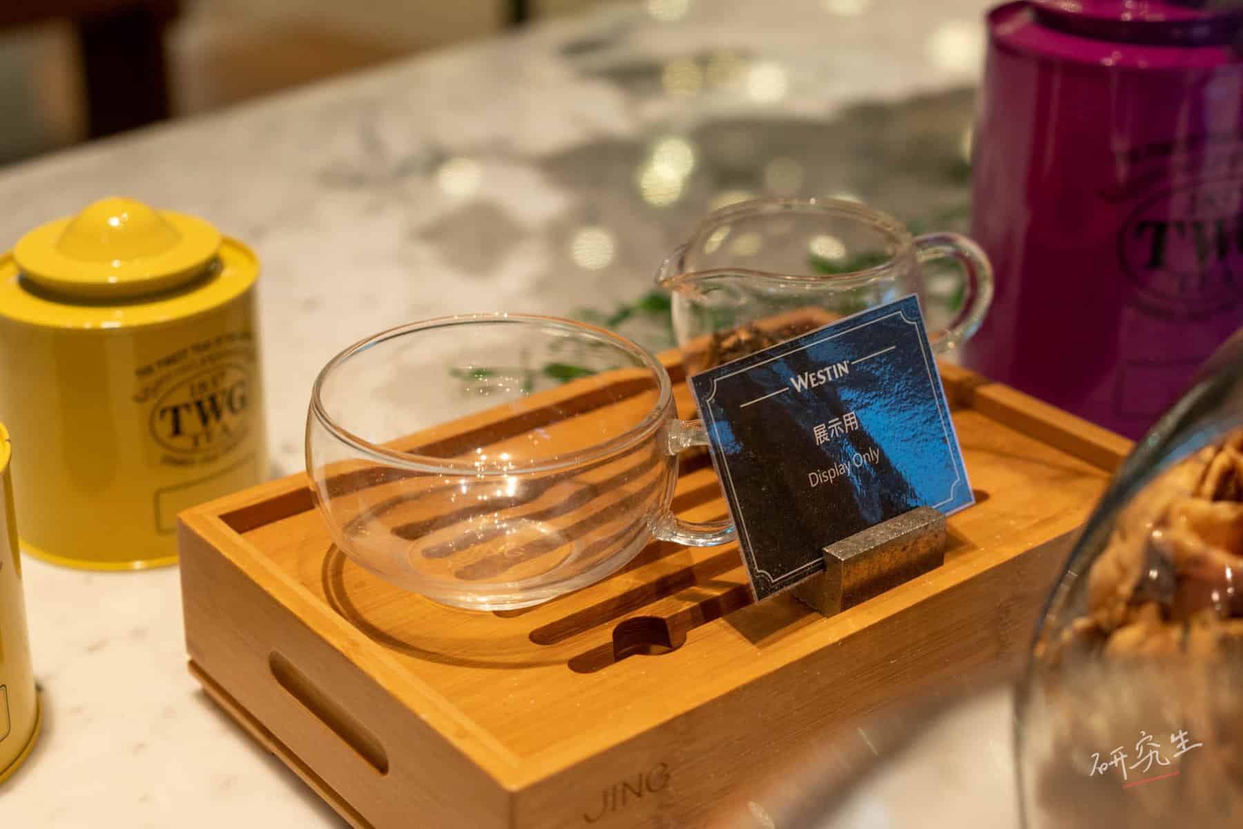 這個杯子... 展示用的｜大溪威斯汀 (Westin Tashee)