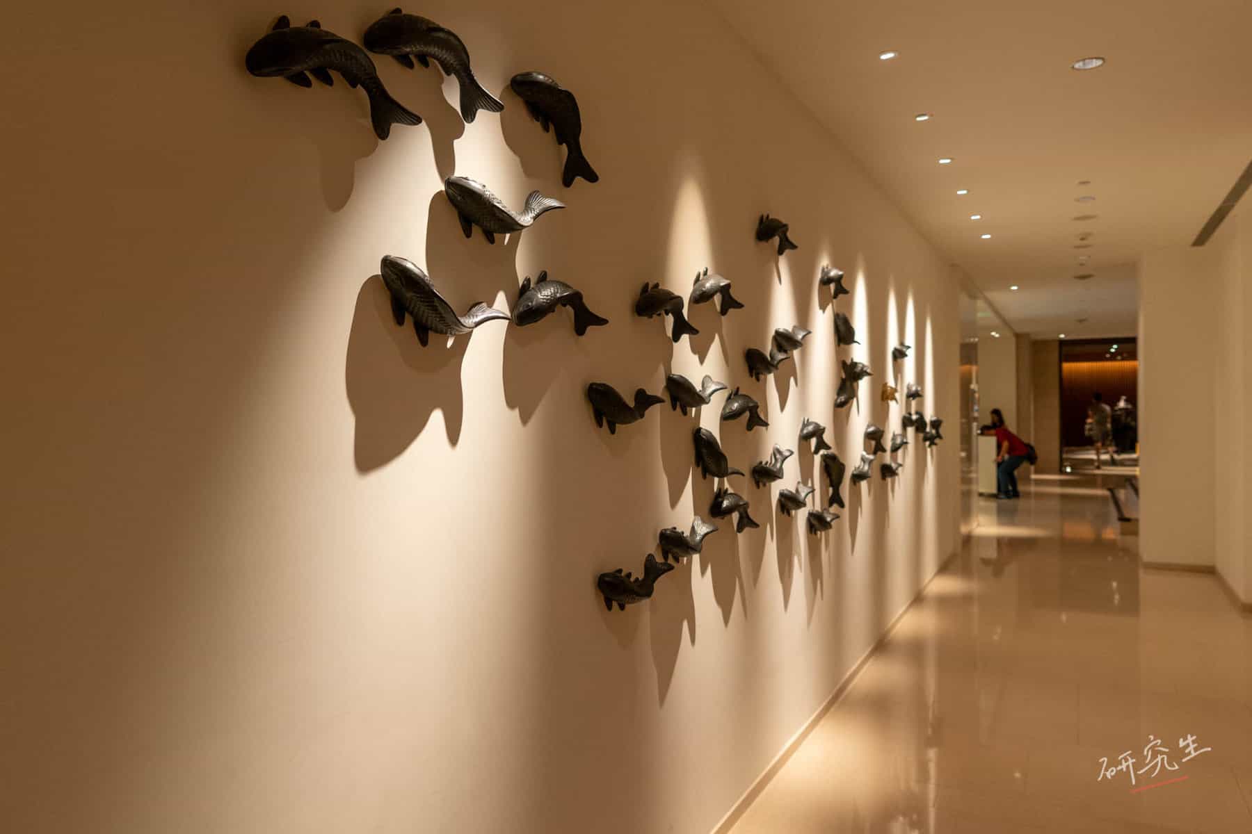 魚兒魚兒牆上爬｜大溪威斯汀 (Westin Tashee)