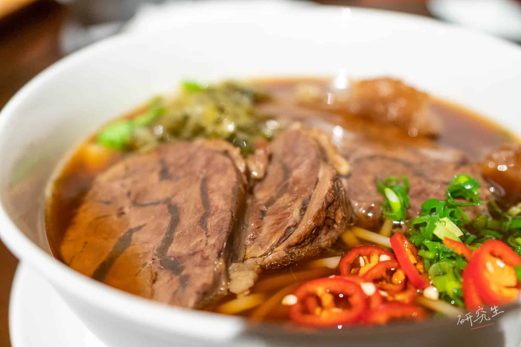 給牛肉麵一個特寫｜大溪威斯汀 (Westin Tashee)
